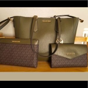 Michael Kors 3 in 1 Kimberly tote.